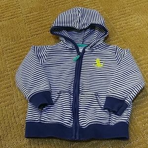 Carters 12 month zip up sweatshirt hoodie